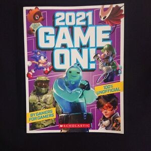 Scholastic 2021 Game On! Book - Blue and Purple
